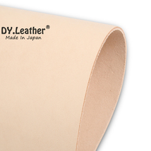 【DY.leather　正品】「A4サイズ×3/品質8/3.0mm」国産新品特価 ヌメ革はぎれ ナチュラル　タンニンタンニンなめし~送料無料~_画像2