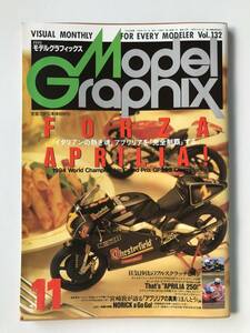 月刊モデルグラフィックス　1995年11月　Vol.132　特集：FORZA APRILIA!　　TM2939