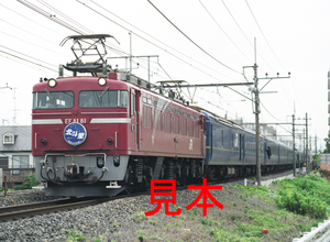 鉄道写真、645ネガデータ、160166040006、EF81-81＋北斗星、JR東北本線、蓮田〜東大宮、2010.07.12、（4591×3362）