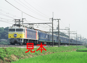 鉄道写真、645ネガデータ、160166040012、EF81-92＋北斗星、JR東北本線、蓮田〜東大宮、2010.07.22、（4482×3282）