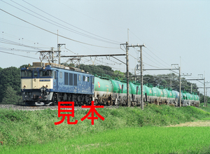 鉄道写真、645ネガデータ、160733390005、EF64-1016＋貨物、JR東北本線、蓮田〜東大宮、2010.10.06、（4591×3362）
