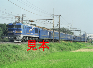 鉄道写真、645ネガデータ、160733390008、EF510-501＋北斗星、JR東北本線、蓮田〜東大宮、2010.10.07、（4572×3348）