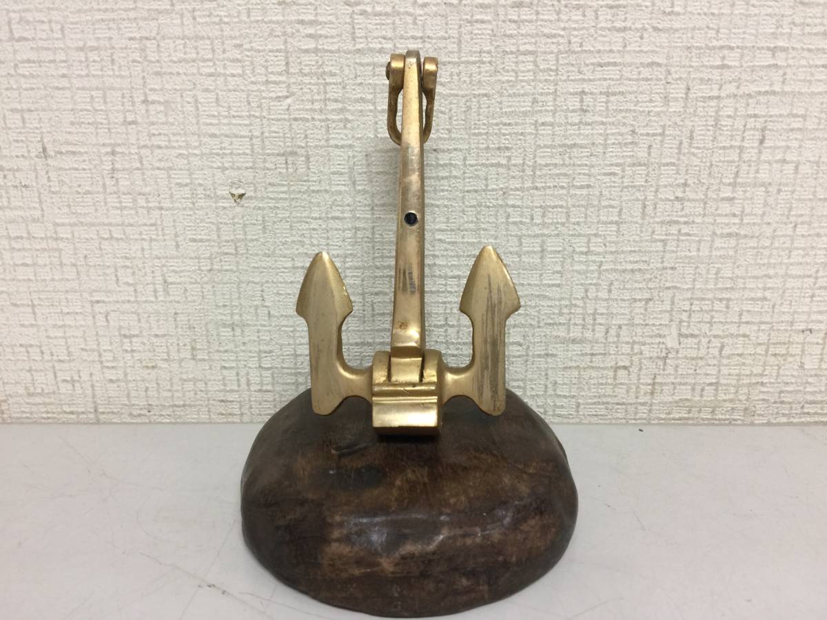 オブジェ】レトロ アンティーク 置物 木製 船 「GOLDEN FALCON