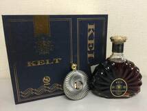 古酒　KELT　ケルト　15年　未開栓　700ml　40％　シリアル No.3788　希少ボトル　スキットル付き　　　　B3.2_画像1