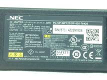 Z-116 NEC 製 ADP-65JH E 仕様 19V 3.42A ノートPC用ACアダプター　即決品_画像4