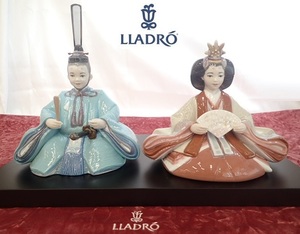 1059[TS] состояние хорошо!*LLADRO/ Lladro *figyu Lynn No.9292 [ весна .( специальный ограниченая версия )] керамика. украшение / Hinamatsuri кукла hinaningyo украшение 