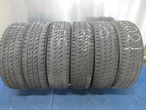 ★残り溝約8.5㎜★20年製★ ブリヂストンBLIZZAK W979 205/70R16 111/109L LT　6本セット　C997