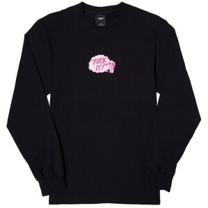 HUF Special Delivery L/S T-Shirt Black M Tシャツ