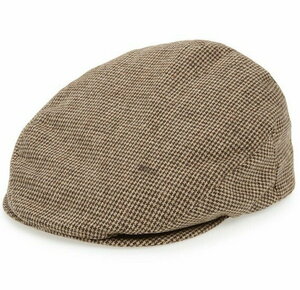 Brixton Hooligan Snap Hat Cap Black/Brown S ハンチング