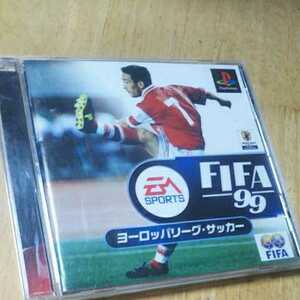 PS【FIFA 99 ヨーロッパリーグ・サッカー】EAスポーツ　送料無料、返金保証あり　プレイステーションソフト