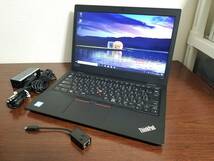 832 美品 Lenovo ThinkPad L380 Core i5-1.7GHz(8350U)/メモリ8GB/超高速 M.2 SSD256GB/13.3インチ Win10 PC ノートパソコン laptop_画像1