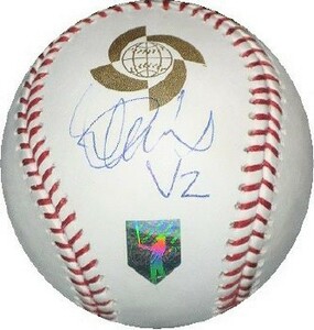 ichi low autograph autograph V2 writing 2009 year WBC official ball 