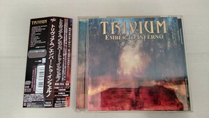 【廃盤】　トリヴィアム　Ember to inferno　国内盤帯付き　送料無料　TRIVIUM