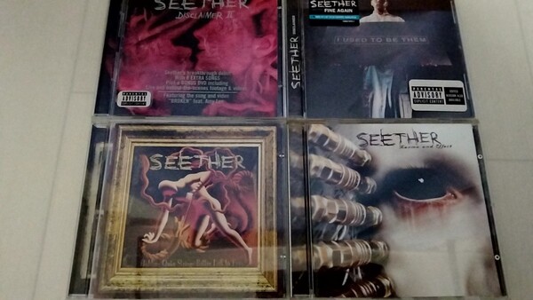 【廃盤】 シーザー SEETHER 4枚セット 輸入盤 送料無料