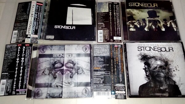 【廃盤】 ストーンサワー 4枚セット 国内盤帯付き 送料無料 STONE SOUR