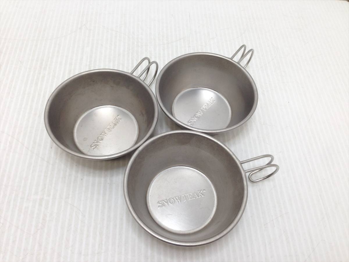 ヤフオク! -スノーピーク シェラカップの中古品・新品・未使用品一覧