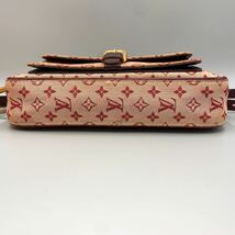 1円《極美品》LOUISVUITTON ルイヴィトン ジュリエット MM モノグラム ショルダーバッグ 斜めがけ デニム レザー 革 レディース メンズ _画像4