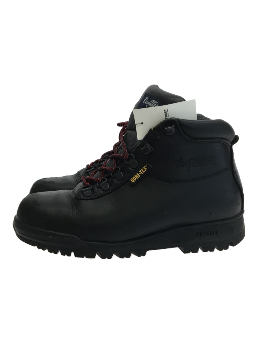 激安通販新作  24.5 黒 登山靴 レザー GORE-TEX SKYWALK VASQUE ブーツ