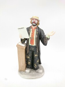 インテリア雑貨/マルチカラー/EMMETT KELLY Jr hobo clown figurine, ハンドメイド作品, インテリア、雑貨, 置物、オブジェ