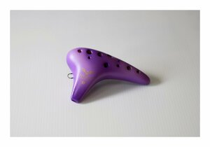  быстрое решение * новый товар * бесплатная доставка NIGHT OCARINA S-SFV фиолетовый темно-синий ( лиловый ) Night окарина style (shirabe) сопрано F style 