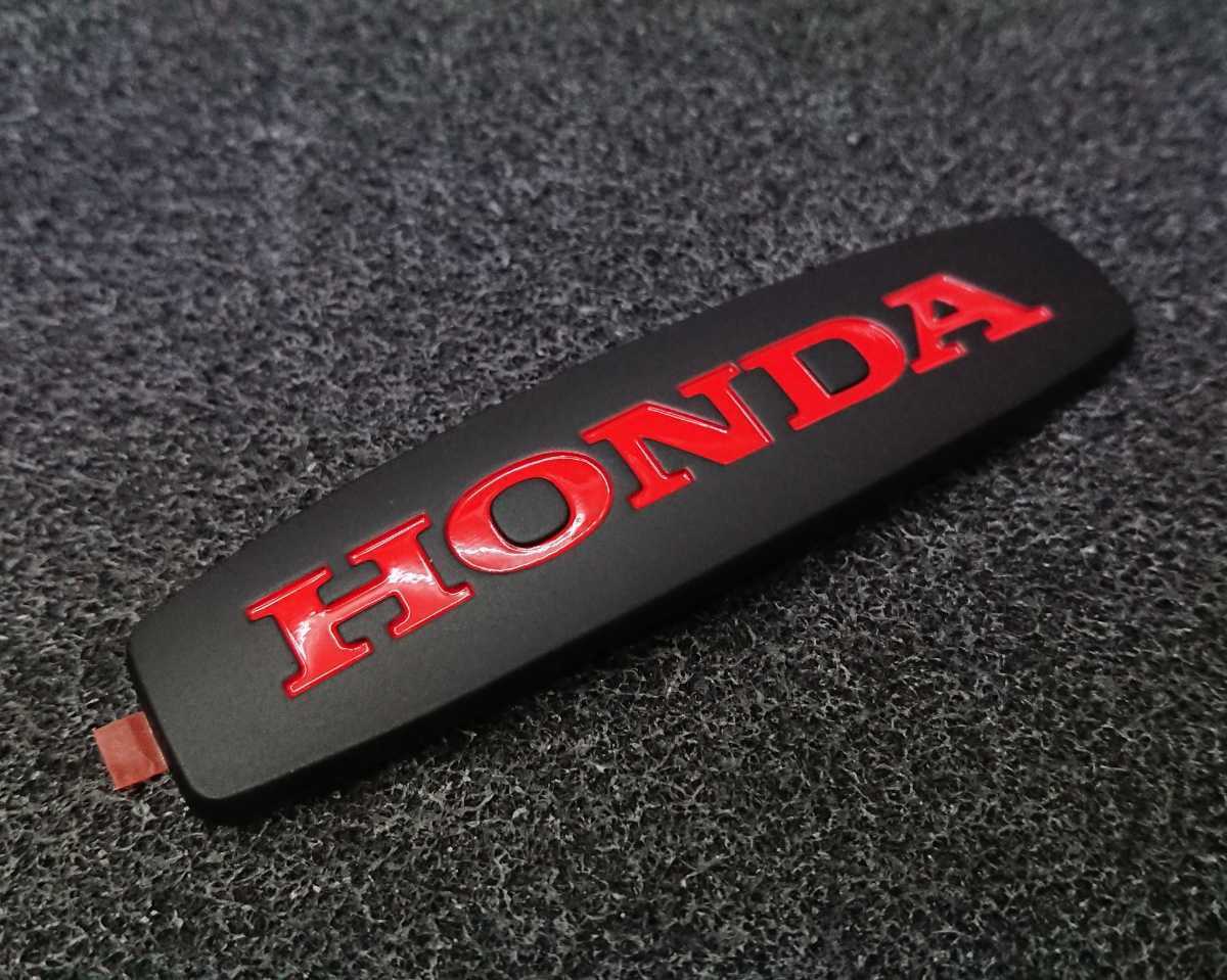 『赤黒』海外HONDA純正 立体エンブレム 検# JA48/クロスカブ/JA10/JA44/JA45/ハンターカブ/CT125/インテグラ/スーパーカブ/カブ110