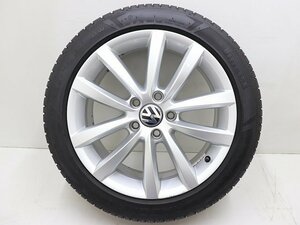 ◎ VW パサート ヴァリアント 3C/B7 2013年 3CCAX 17インチ PCD112 5H アルミホイール 1本 (在庫No:A33977) (7383) ◎