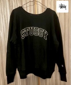 stussy ＆ champion リバースウィーブ　スウェット　未使用品