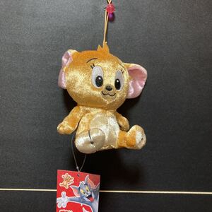  Tom . Jerry Kirakira cute mascot Jerry soft toy mascot strap key holder goods Tom & Jerry 