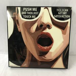 【中古】PUSHME AND THEN JUST TOUCH ME / ポップアートパネル / Benny Benassi / Keetatat Sitthiket @SO-30