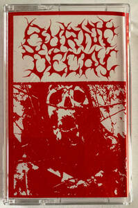 BURNT DECAY / Demo 2019 (Cassette Tape - Red) AnxietyRecords punk grindcore deathgrind グラインドコア punkcassette カセットテープ 