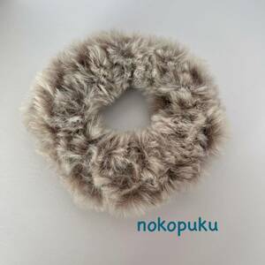 ♪noko♪ハンドメイド もこふわシュシュ　②