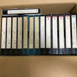 使用済み ビデオテープ VHS SONY ソニー TDK 14本