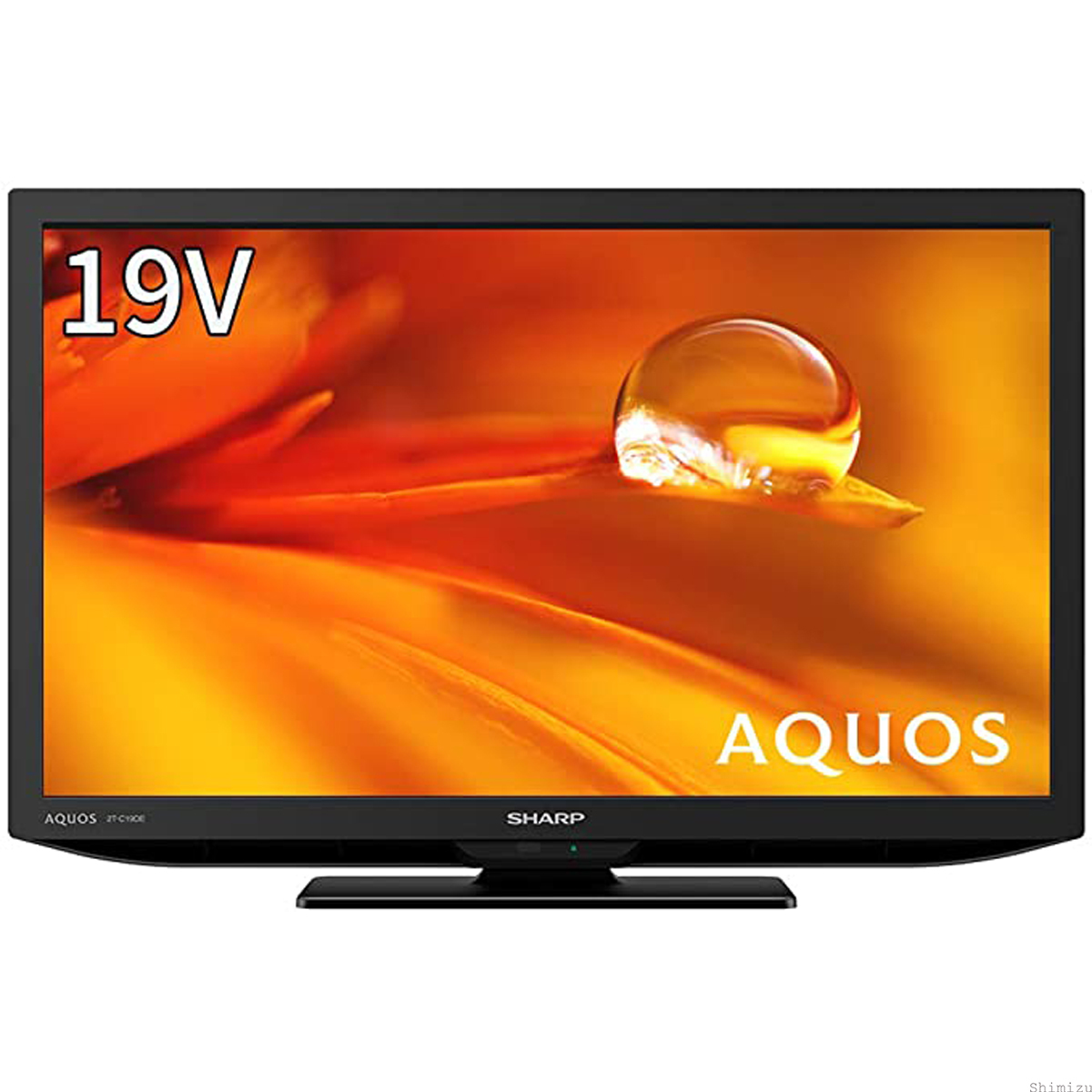 シャープ ポータブル防水液晶TV AQUOS 2T-C16AP-B テレビ、映像機器