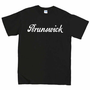 [Lサイズ]Brunswick（ブランズウィック）Records ロゴTシャツ ブラック