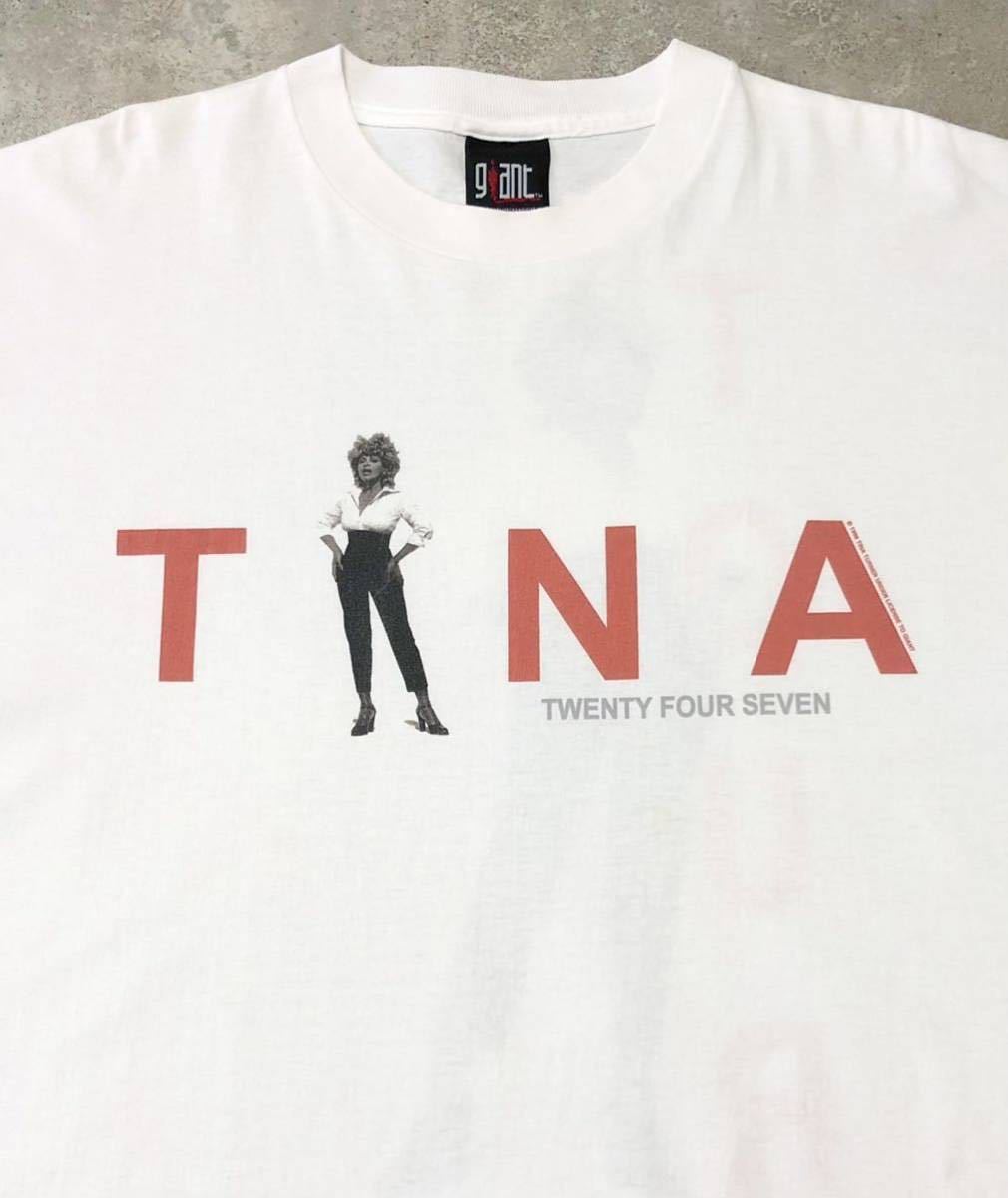 激安☆超特価 90'S Tina Turner Tシャツ ヴィンテージ サイズL aob.adv.br