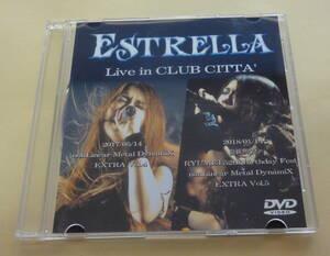ESTRELLA / Live in CLUB CITTA DVDR MELODIC POWER METAL 