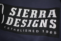 【SIERRA DESIGNS】シエラデザイン　スウェットシャツ　バックプリント　トレーナー　ネイビー　ダメージ　古着_画像2