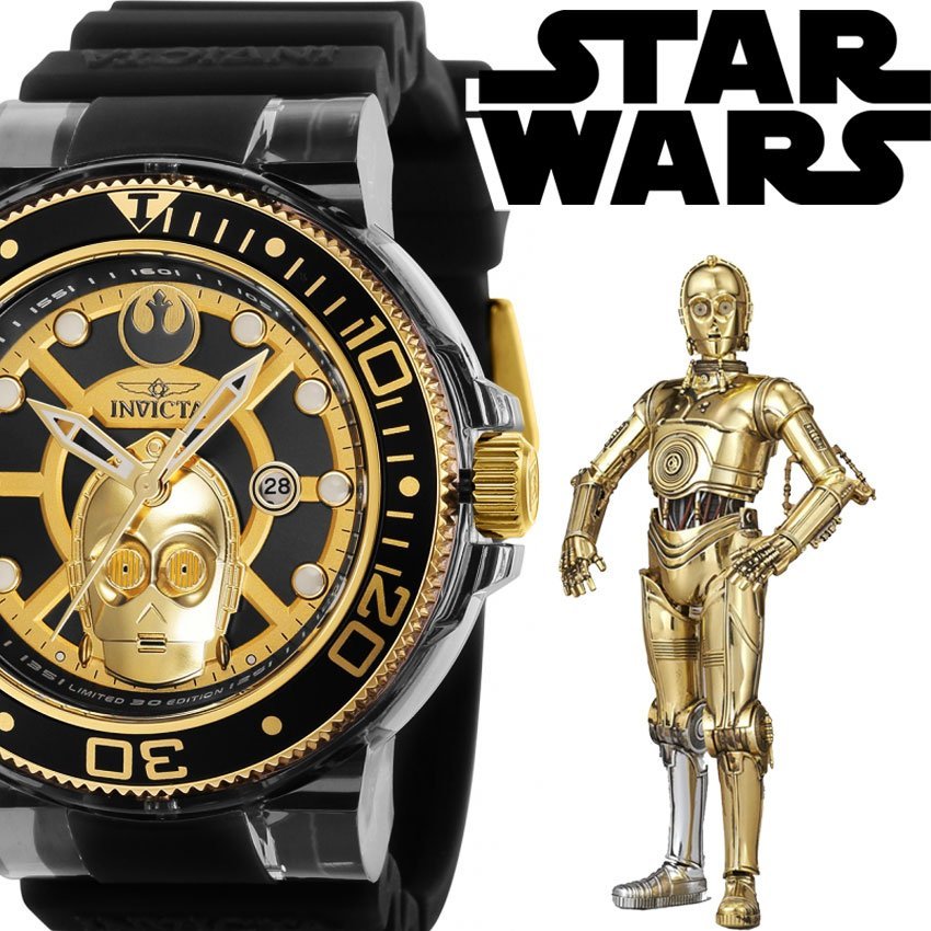 アナデジテンプ STARWARSモデル C-3PO 腕時計 スターウォーズ www