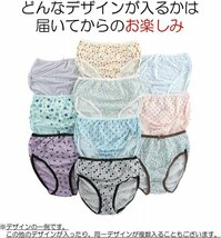 ショーツ セット レディース おまかせ ３枚セット ５枚セット 10枚セット レギュラー M L LL 3L 4L 5L 大きいサイズ ランダム５枚セットA M_画像5