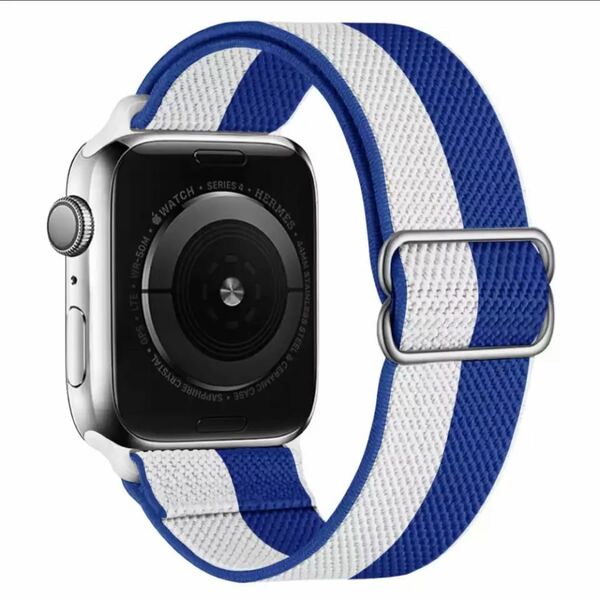 Apple Watch アップルウォッチ バンド ベルト　ナイロン【38/40/41】ギリシャカラー