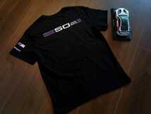 ★新品★BMW M★モータースポーツ ロゴ Tシャツ メンズ 半袖 ロゴ【Lサイズ】_画像4