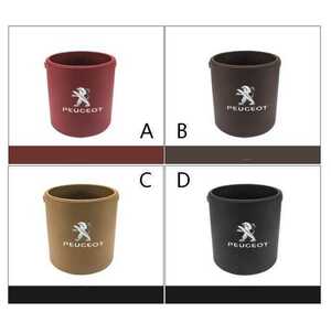 * new goods * Peugeot * emblem car storage case car waste basket in-vehicle storage 4 сolor selection 