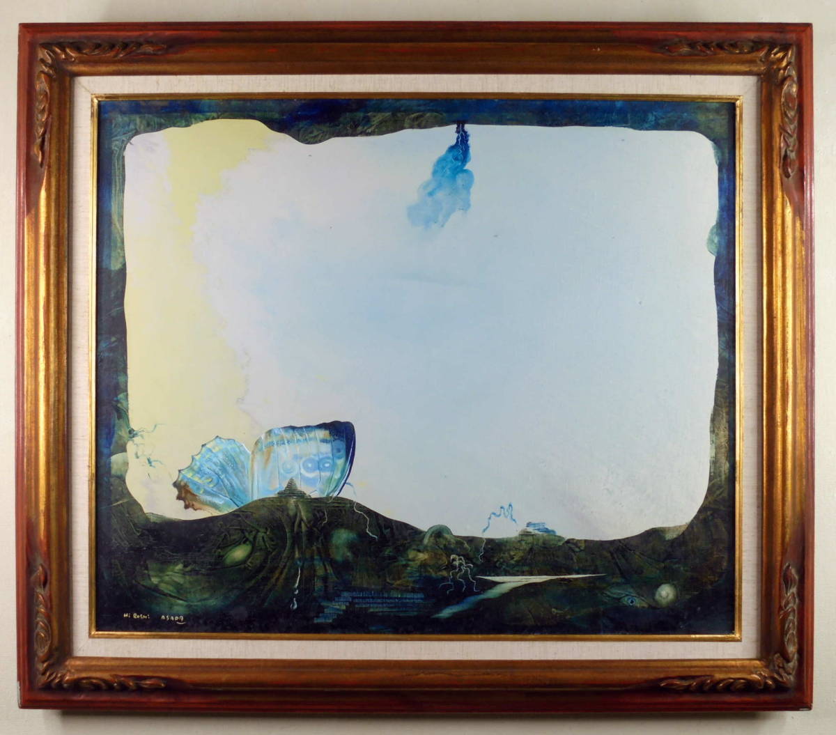 [Authentique] ● Décision immédiate ● Œuvre de Hiroshi Asada, Peinture, Peinture à l'huile, Peinture abstraite