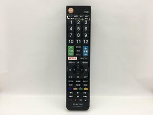 ELECOM　リモコン　ERC-TV02XBK-TO　中古品M-9524