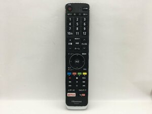 Hisense　リモコン　EN3A39　中古品M-9609