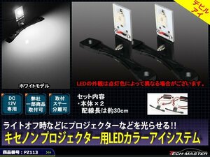 LEDカラーアイシステム 埋込 キセノンプロジェクター用 白 PZ113