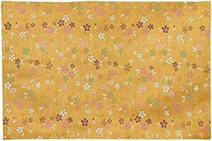 na-... Chan atelier Sakura pattern sutra desk .. high class capital type gold . rug fire prevention processing size 28.5cm×44cm new goods (18 number 002. gold )