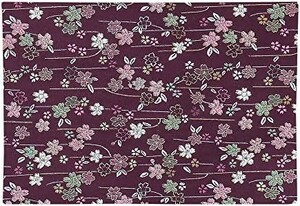 na-... Chan atelier Sakura pattern sutra desk .. high class capital type gold . rug fire prevention processing size 22.5cm×32.5cm new goods (14 number 001. purple )