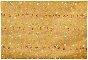 na-... Chan atelier Sakura pattern sutra desk .. high class capital type gold . rug fire prevention processing size 40cm×57cm new goods (22 number 002. gold )