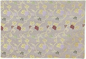 na-... Chan atelier grape pattern sutra desk .. gold . rug fire prevention processing 2 shaku for new goods size 35cmx51cm (20 number 003. white tea )